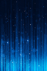 Creative blue sparkles wallpaper
