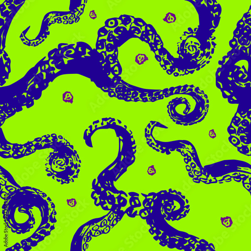 octopus pattern vector illustration
