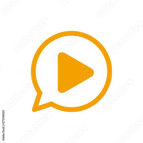 Player Button icon sign – for stock