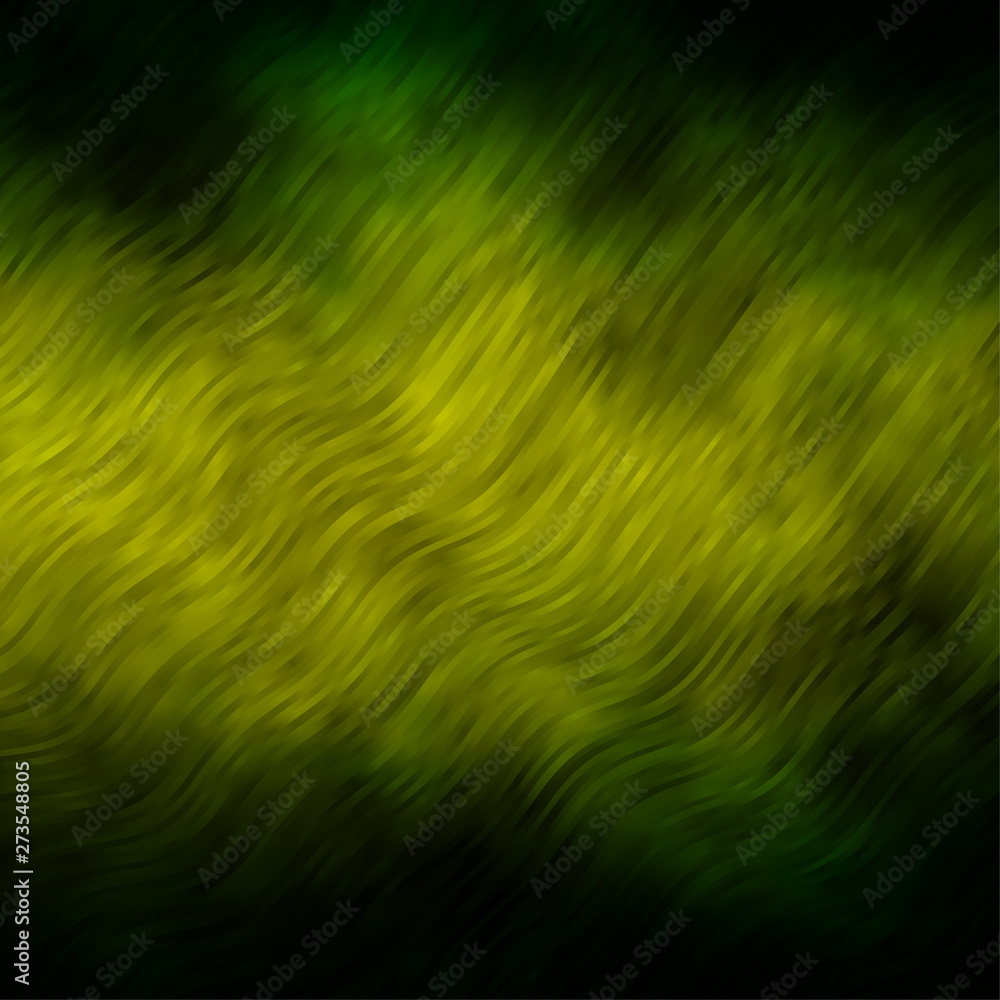 Light Green, Yellow vector texture with circular arc. Light Green, Yellow vector texture with circular arc.