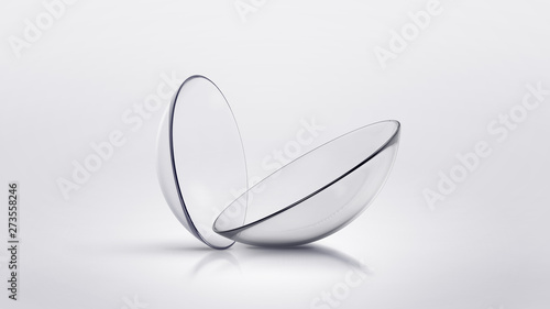 Contact lens 3d 