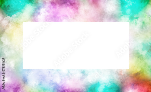 abstract background colorful smoke with copy space