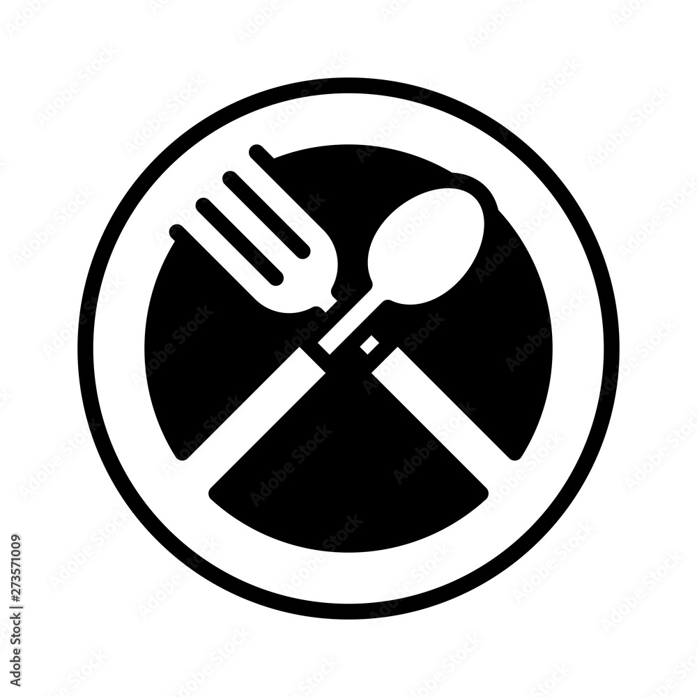 Spoon and fork icon Spoon and fork icon
