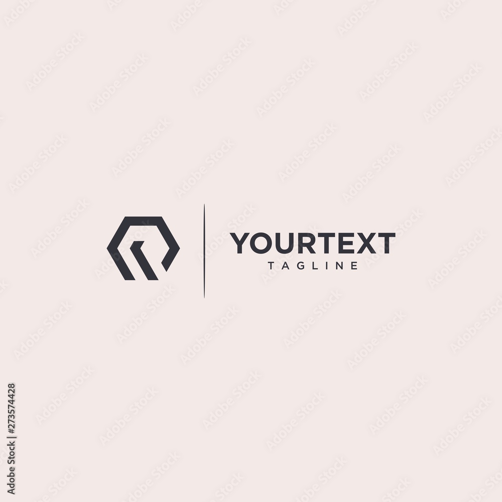 Fototapeta premium Letter OW/WO logo vector illustration