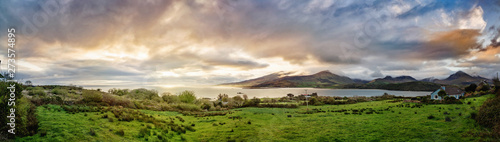 Panoramic view of bay near ...