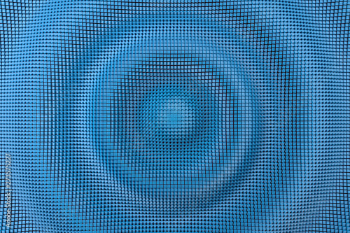 blue ripple pixel simple minimal