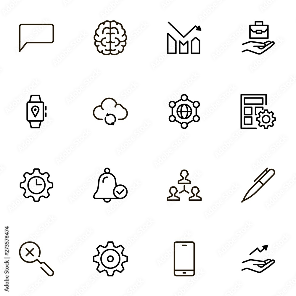 Line icon set Line icon set