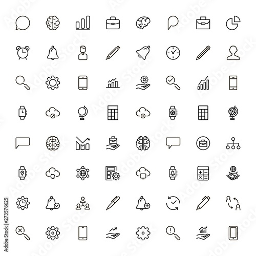 Line icon set