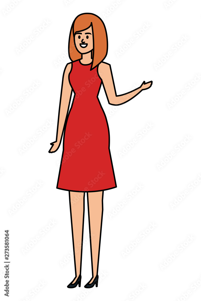 beautiful young woman avatar character beautiful young woman avatar character