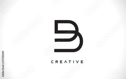 B Letter Design Logo with Creative Modern Trendy Minimalist Monogram Style Vector. Free Download B Letter Design Logo with Creative Modern Trendy Minimalist Monogram Style Vector. - GFXLoad