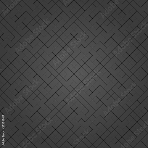 Seamless background for your designs. Modern dark ornament. Geometric abstract pattern