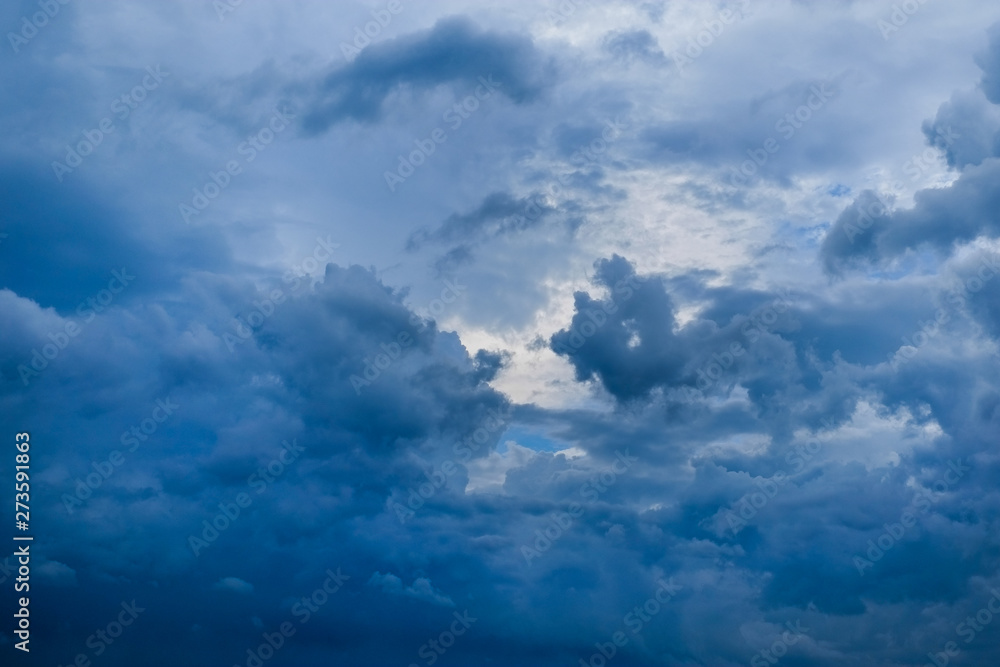 sky with clouds