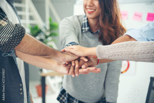 Canvas Print Partner Business Teamwork Trust Partnership