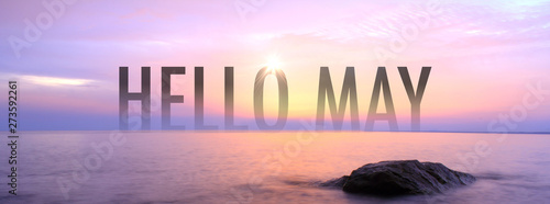 Hello May with nice seaview.