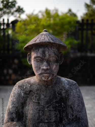 Statues at Hue in Northern Vietnam