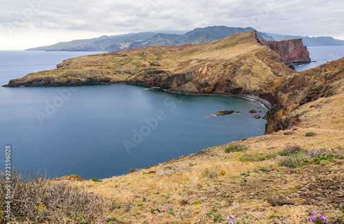 Madeira island ocean and mountains landscape, Calhan, Portugal