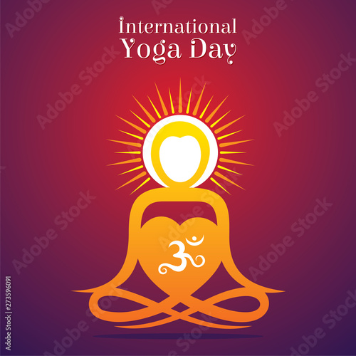 international yoga day poster design