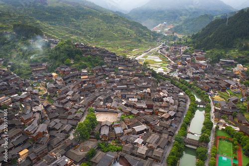 thousand miao village in guizhou china