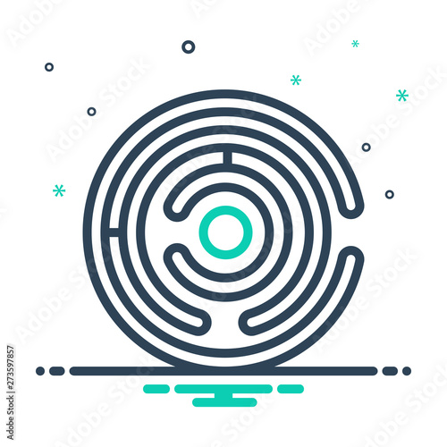 mix icon for  labyrinth