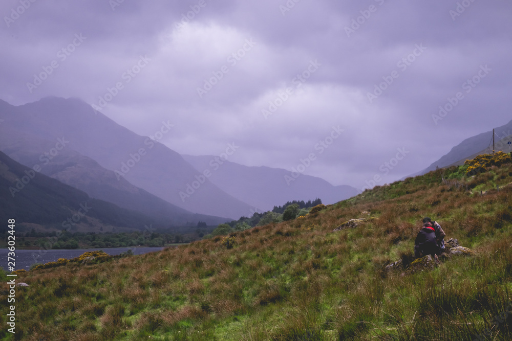 Scottish Highlands Hills - Loch in Perthshire