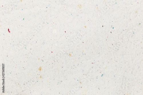 White crumpled recycled paper texture background for business communication and education concept design.