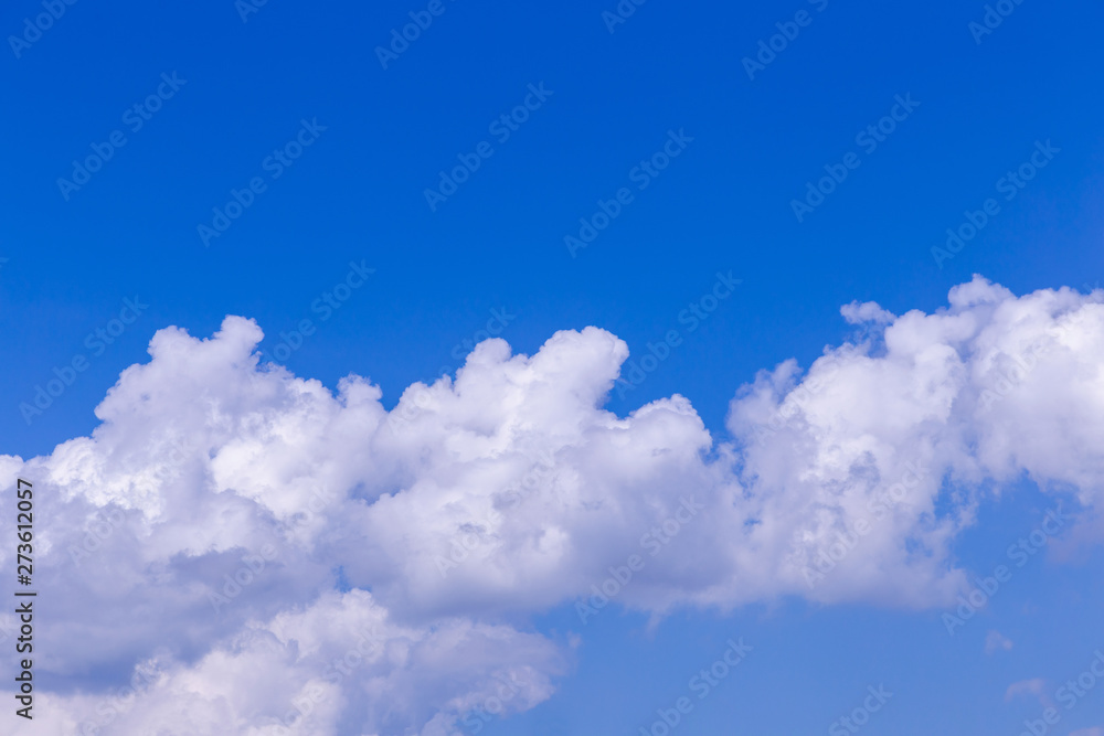 Blue sky and white clouds, rain clouds on sunny summer or spring day. Blue sky and white clouds, rain clouds on sunny summer or spring day.