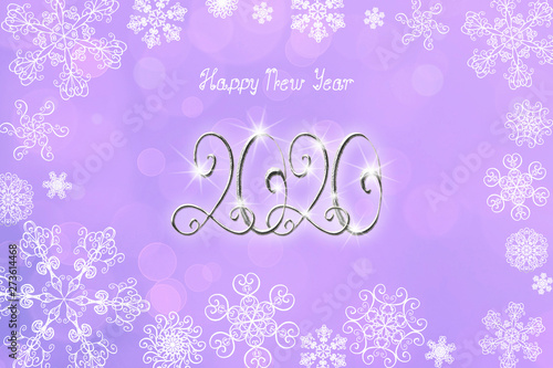 2020 Happy New Year banner ...