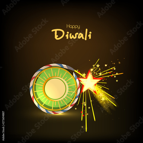 Deepawali celebration with very beautiful crackers.