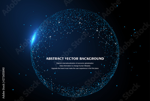 point and line composed world map,representing the global,Global network connection,international meaning.