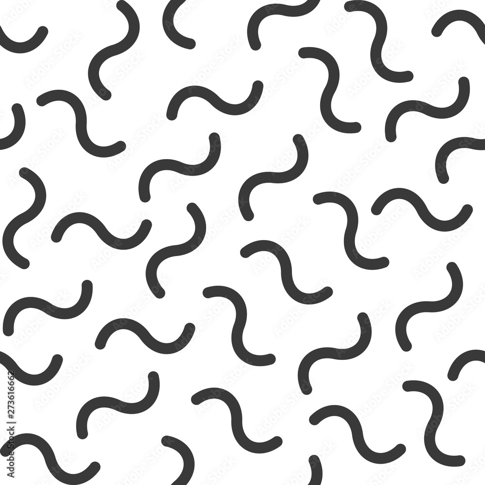 Memphis seamless pattern with Geometric element background Memphis seamless pattern with Geometric element background