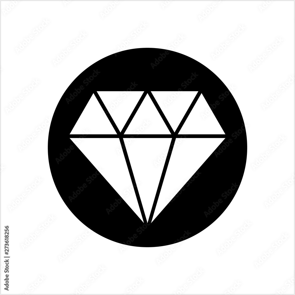 Diamond Icon, Diamond Cut Diamond Icon, Diamond Cut