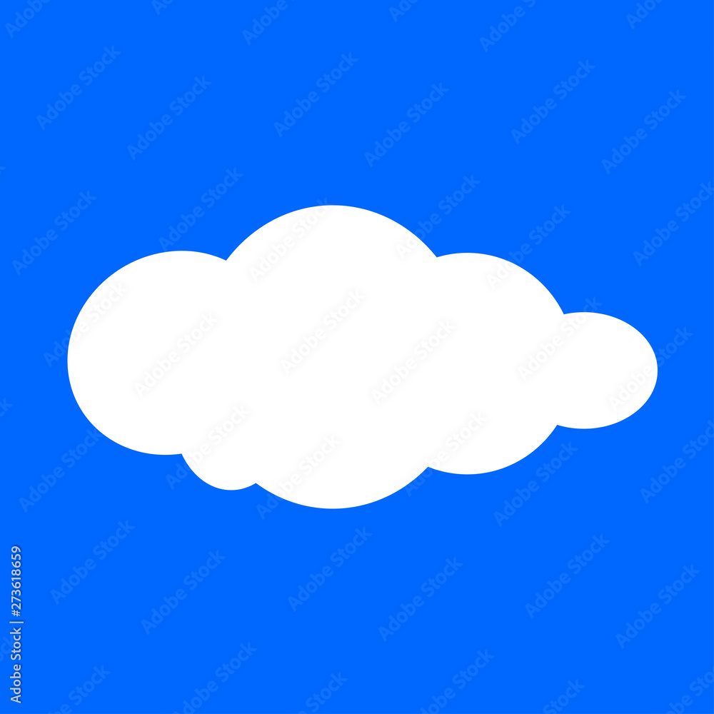 clipart cloud shapes