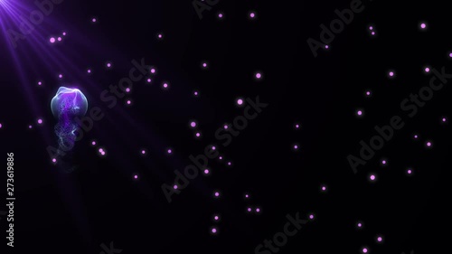 Jellyfish With Form (Purple)