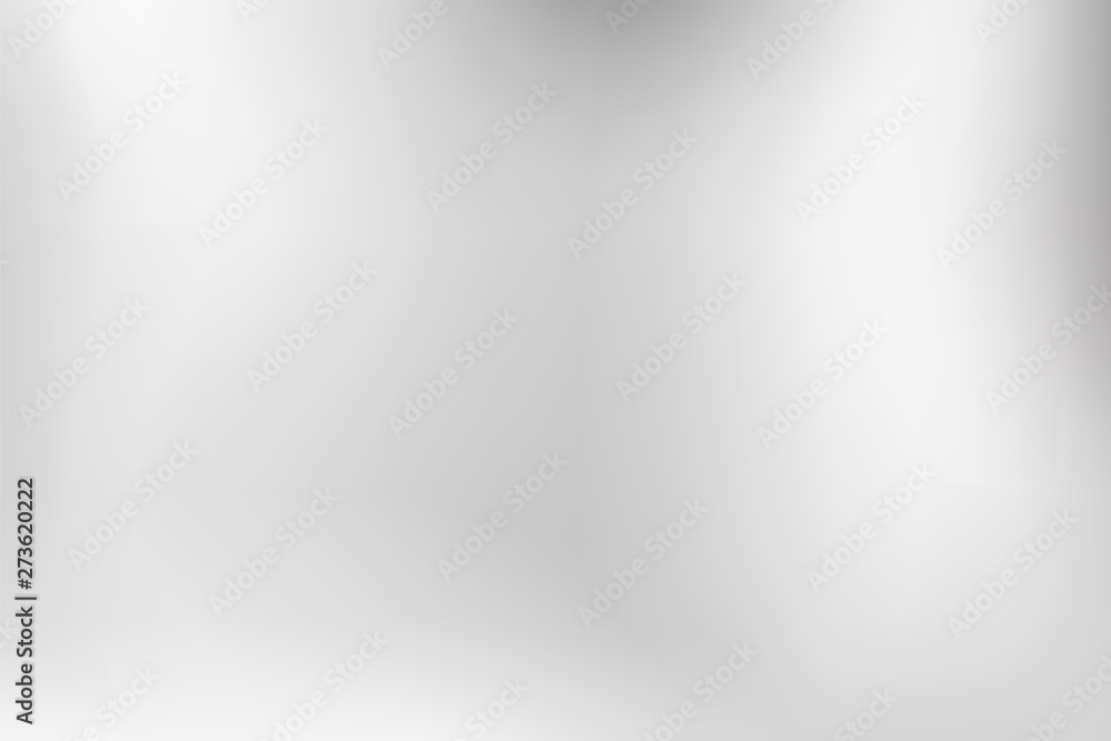 White blurred gradient background surround.Empty smooth gray studio room, used for display your products.Metal holographic backdrop. - Vector White blurred gradient background surround.Empty smooth gray studio room, used for display your products.Metal holographic backdrop. - Vector