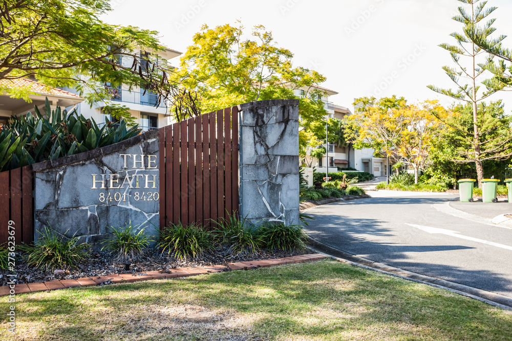 Large Wall with The Heath Address and Wooden Accenting Large Wall with The Heath Address and Wooden Accenting