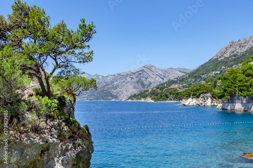 Brela, Makarska Coast, Croatia.
