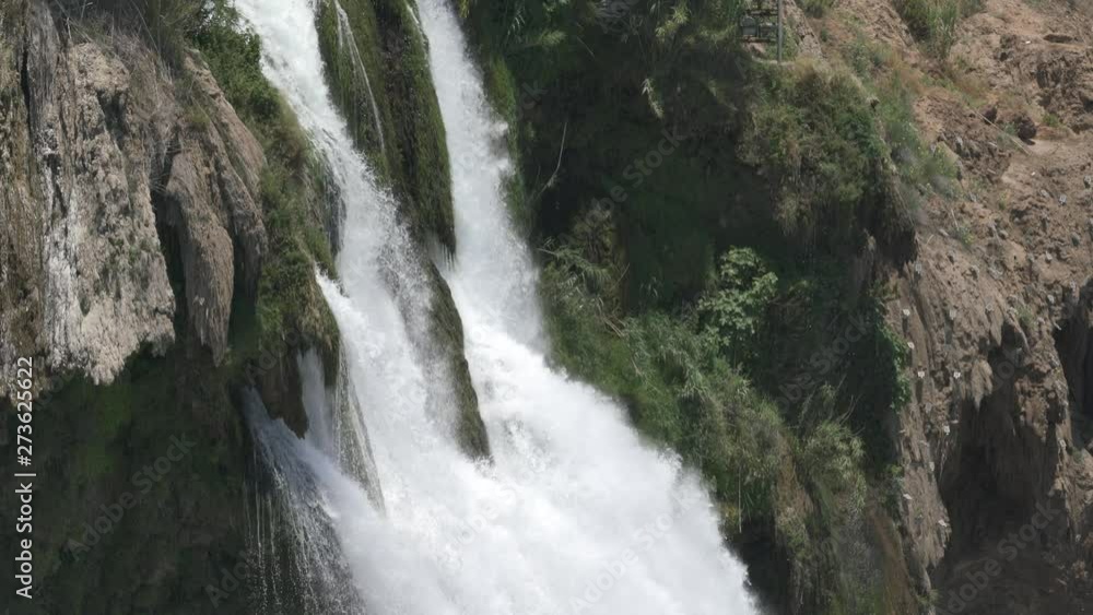 Waterfall in the nature Waterfall in the nature