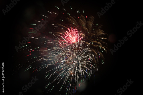 Photography Beautiful fireworks at night