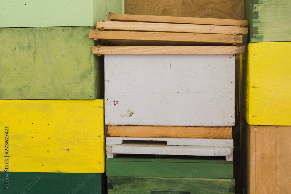 Farm honeycomb pile Farm honeycomb pile