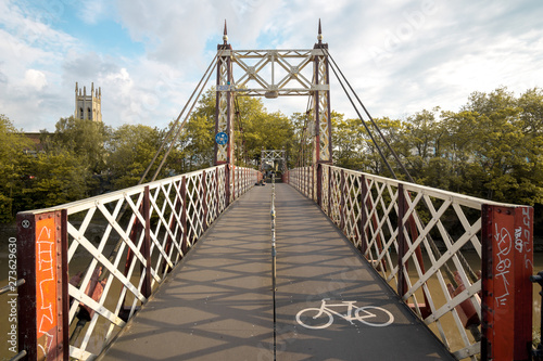 Suspension bridge in Bristol (England)