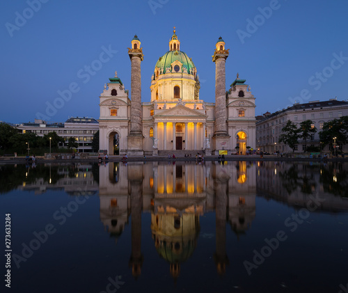 St. Charles's Church in Vienna, Austria