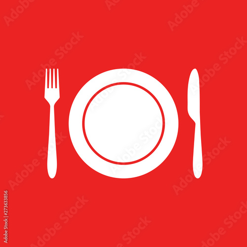 Besteck und Hintergrund