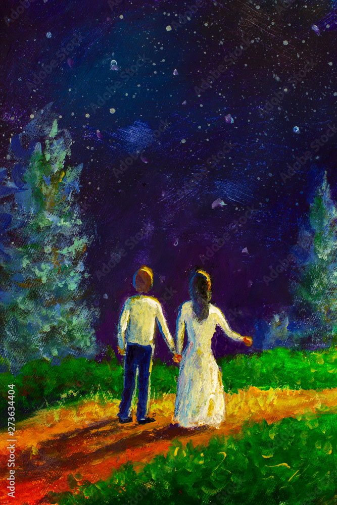 Man And Woman In Love Painting