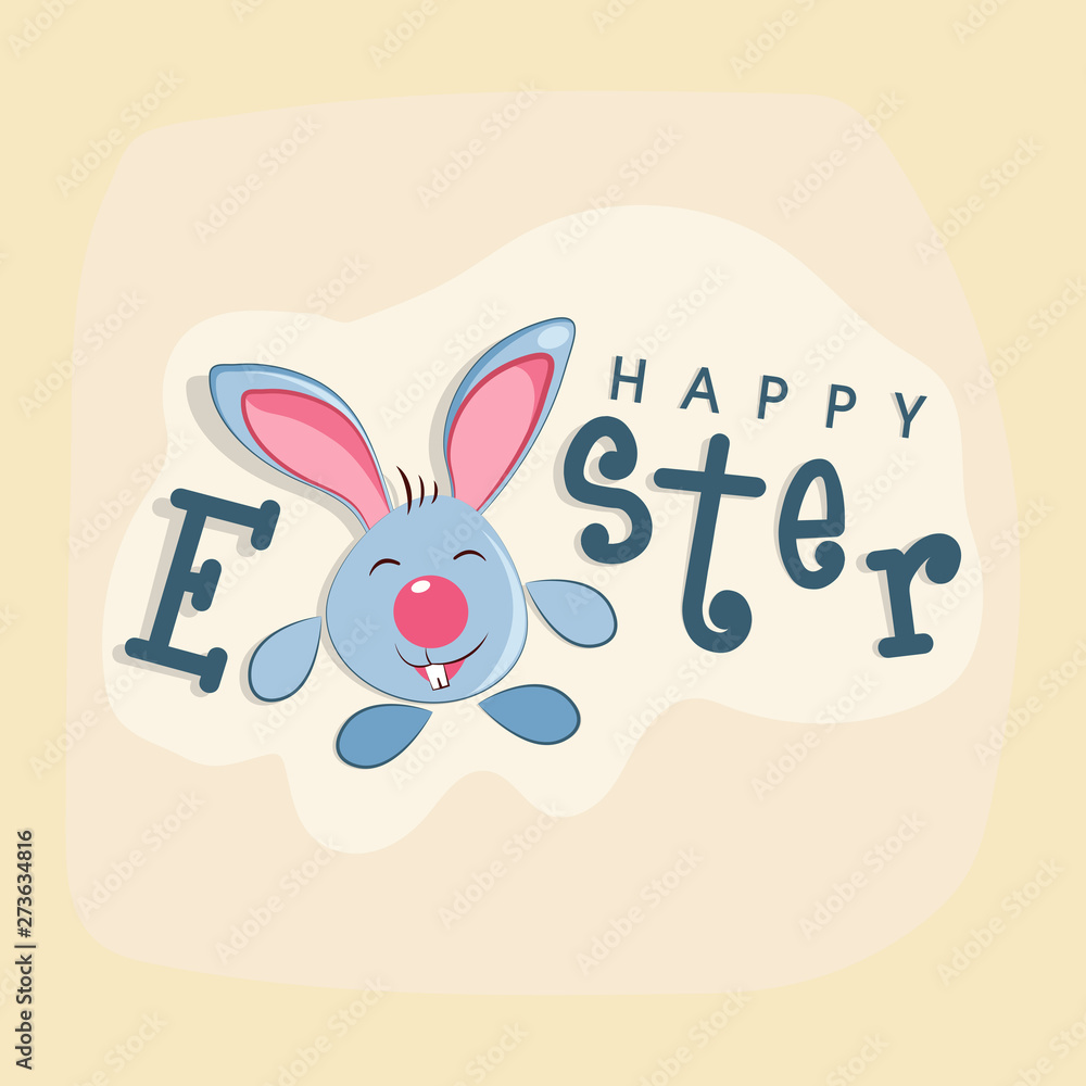 Greeting card design for Happy Easter celebration. Greeting card design for Happy Easter celebration.