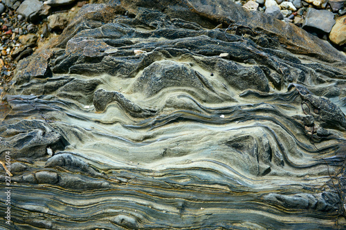 Bild auf Leinwand Detail Of  Granite Rock Formations