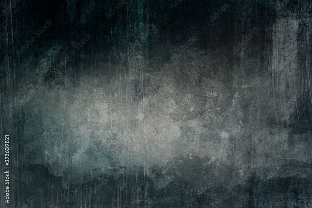 Dark blue grungy background with spotlight background