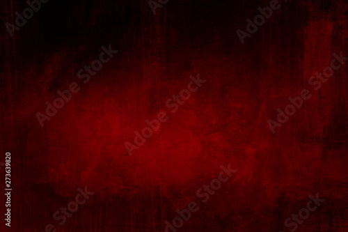 Dark red grungy background with spotlight background