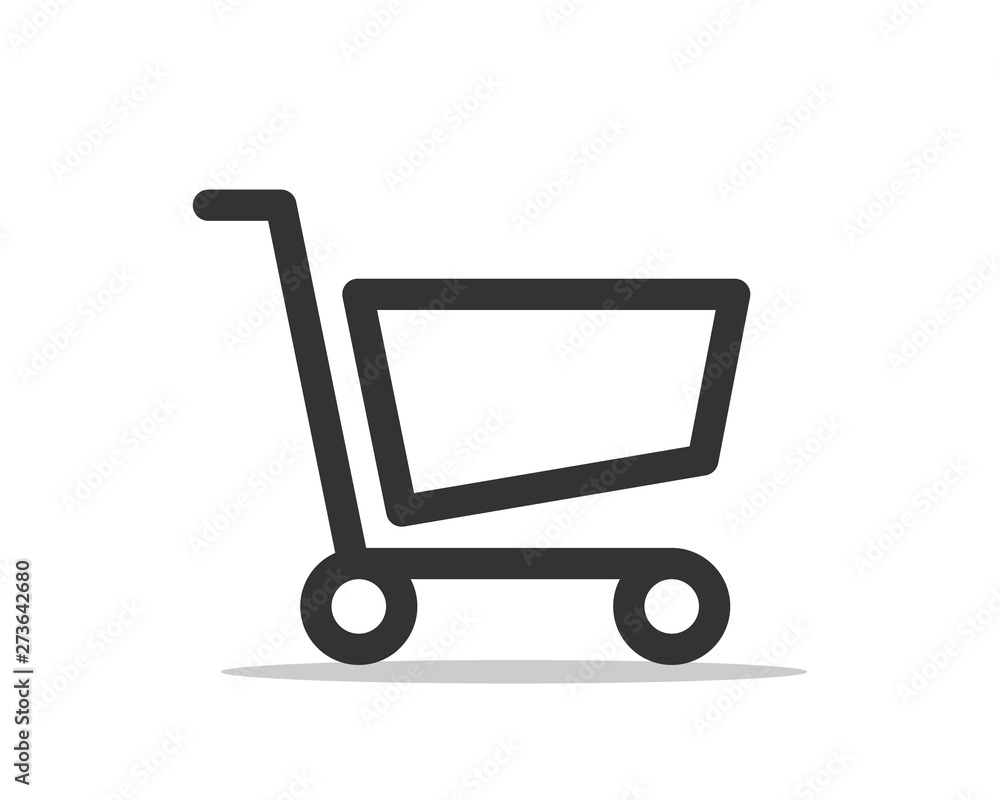 shopping cart icon vector shopping cart icon vector
