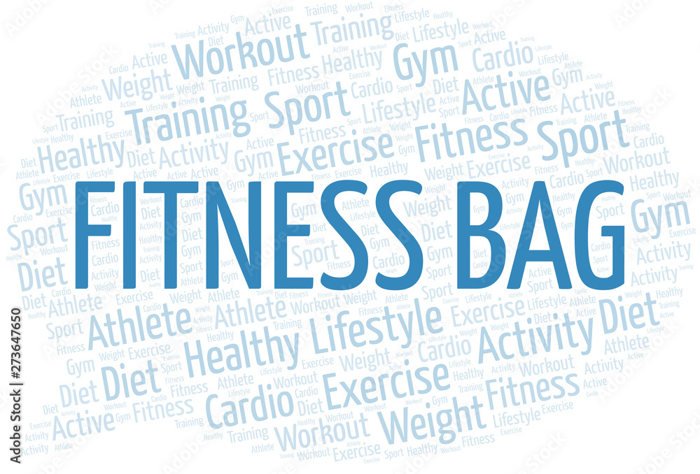 Fitness Bag word cloud. Wordcloud made with text only. Fitness Bag word cloud. Wordcloud made with text only.