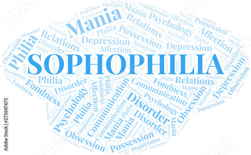 Sophophilia word cloud. Type of Philia.